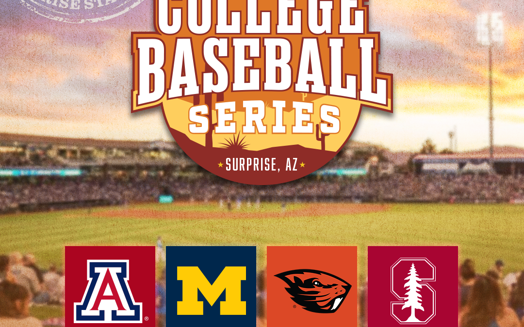 REV Entertainment to Host College Baseball Series in Surprise, AZ in 2026