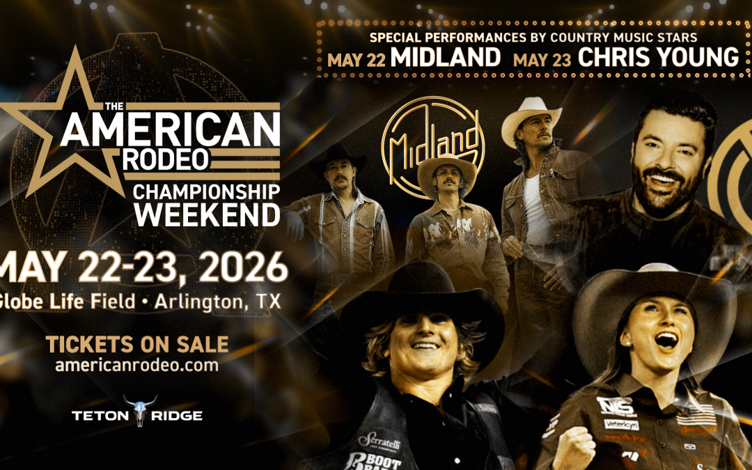Country Powerhouses Midland & Chris Young to Headline The American Rodeo Championship Weekend